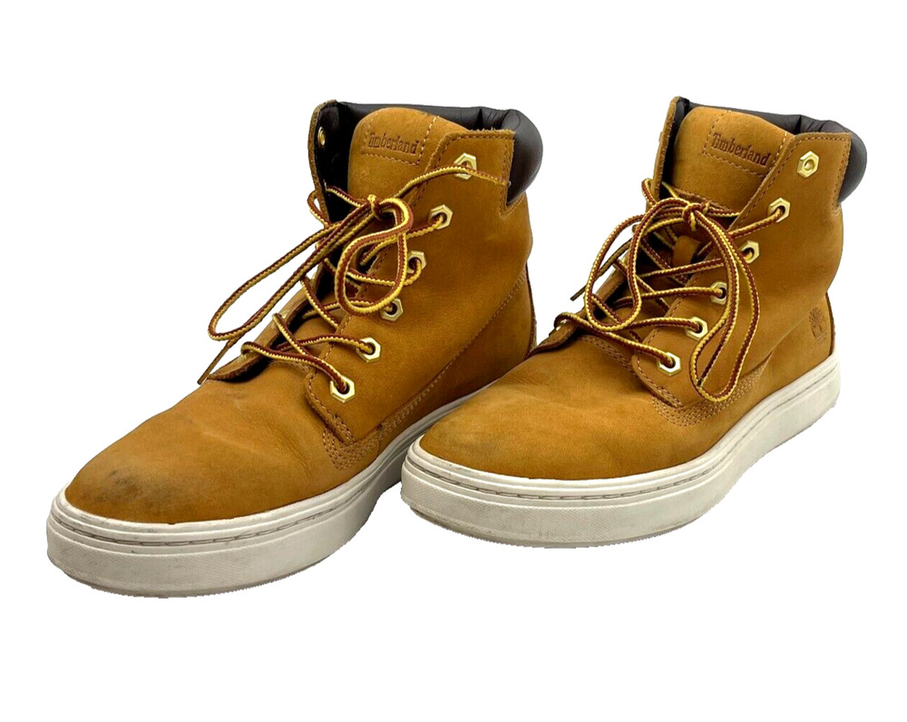 Timberland Women's Londyn Warm Lined Combat Boot Wheat Nubuck Us Size 7.5